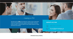 Desktop Screenshot of ipm-kredyty.pl